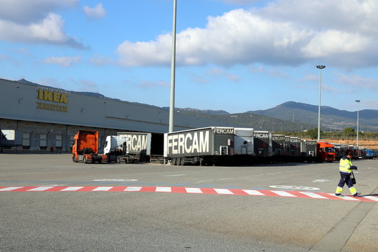IKEA's logistic space in Valls on December 30 2016 (by Núria Torres)